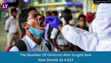 Covid-19 Numbers: India Reports 1.79 Lakh Fresh Cases, Omicron Numbers Cross 4,000