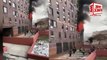 न्यूयॉर्क में हादसा, अपार्टमेंट में लगी भीषण आग | Major fire in New york City Apartment Building