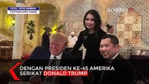 Potret Hary Tanoe Makan Malam dengan Trump, Dapat Hadiah Khusus!