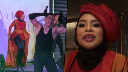 “Kenapa tergamak pakai macam tu?” - Netizen pula rasa malu tengok Ayu Damit pakai seluar ketat, tak selari imej bertudung