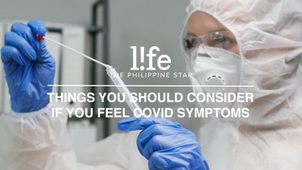 Things to consider if you feel the symptoms of a COVID-19 infection