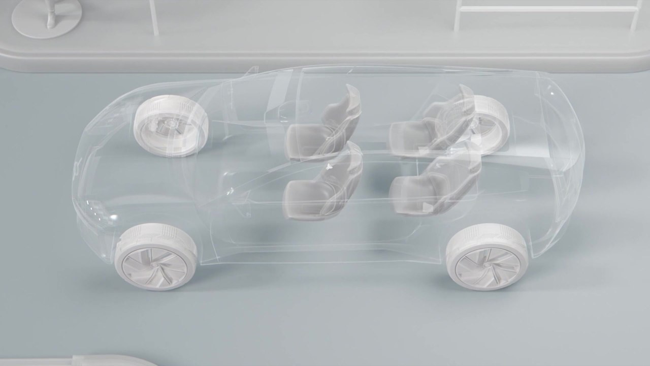 Volvo Concept Recharge mit dem Iris-LiDAR-Sensor von Luminar