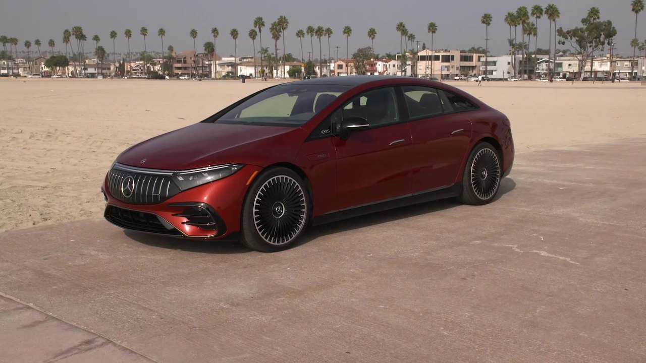 Der neue Mercedes-AMG EQS 53 4MATIC+ - Exterieur-Design mit charakteristischen AMG Elementen