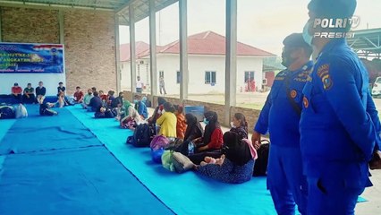 Polres Asahan BersamaTNI AL Amankan 52 PMI Ilegal dan 1 Nahkoda kapal