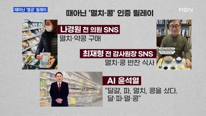 [MBN 프레스룸] 때아닌 '멸공' 릴레이