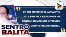 Panig ni dating Sen. Bongbong Marcos, nagpaliwanag sa hindi niya pagdalo sa pagdinig ng COMELEC hinggil sa disqualification petitions