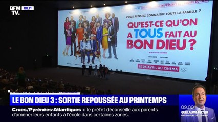 Le bon Dieu 3: sortie repoussée au 6 avril à cause de l'épidémie de Covid-19