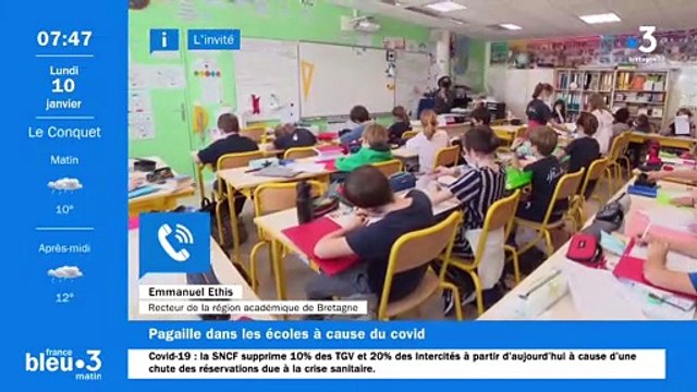 Professeurs absents cause covid, l'académie de Rennes cherche des remplaçants