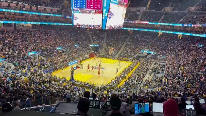 Pour son grand retour, Klay Thompson inscrit le premier panier des Warriors !