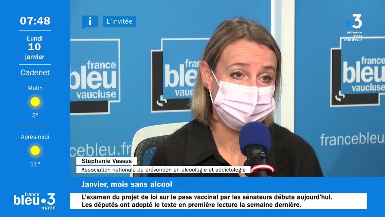 Stéphanie Vassas, invitée de France Bleu Vaucluse