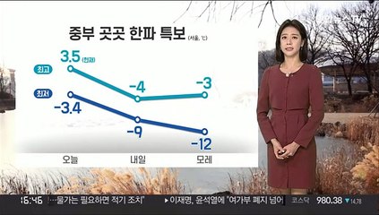 [날씨] 퇴근길 서울 눈 시작…찬바람 불어와 내일 먼지 해소
