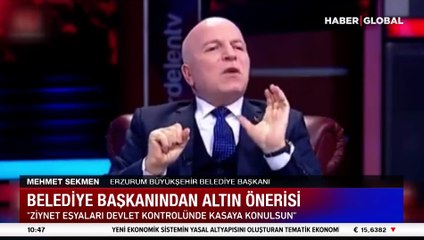 Belediye Başkanından, Bakan Nebati'ye çok konuşulacak altın önerisi!