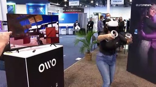 شاهد: عالم ميتافيرس الإفتراضي حضر بقوة في معرض لاس فيغاس للإلكترونيات