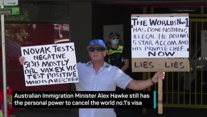 Djokovic’s visa cancellation overturned