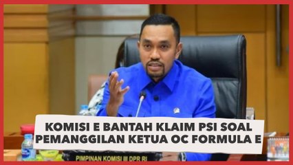 Bantah Klaim PSI soal Pemanggilan Ketua OC Formula E, Komisi E: Belum Kerja Kok Panggil