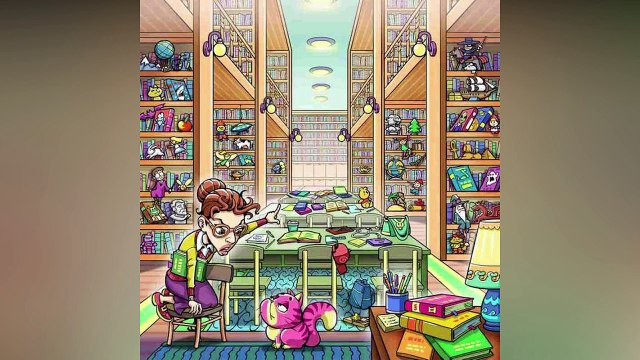 Une petite souris se cache dans cette image... à vous de la trouver