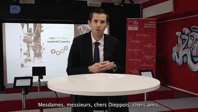 #Mairie / Le maire de Dieppe vous présente ses vœux