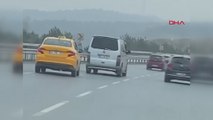 Arnavutköy'de makas atan taksici yakalandı