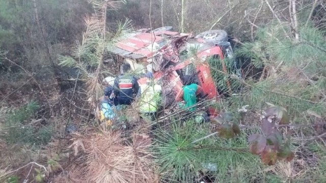 Kazaya giden itfaiye kaza kırım ekibi kaza yaptı: 4 ölü