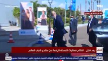 الرئيس السيسي يلتقط صورة تذكارية مع رئيس الوزراء اللبناني