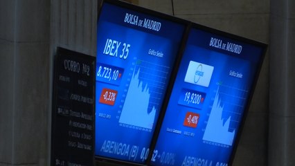 La bolsa española cae un 0,3 % después de la apertura y pone en peligro los 8.700 puntos