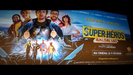 Avant-première du film "SUPER-HÉROS MALGRÉ LUI"