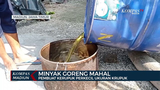 Minyak Goreng Mahal, Pembuat Kerupuk Perkecil Ukuran Krupuk