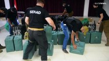 La policía paraguaya se incauta de casi una tonelada de cocaína