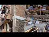 انهيار عقار في طنطا بعد انفجار ماسورة غاز.. شهود عيان يروون التفاصيل