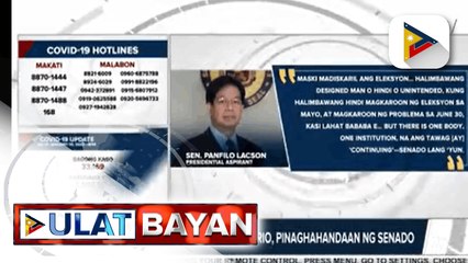 Problema sa COVID-19, tinutugunan ng mga kandidato para sa Hatol ng Bayan 2022