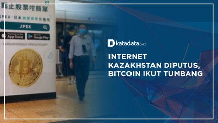Internet Kazakhstan Diputus, Bitcoin Ikut Tumbang | Katadata Indonesia