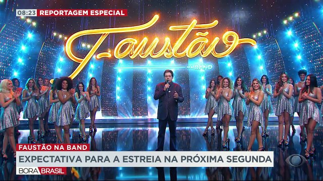 Falta só uma semana! Segunda que vem tem a estreia do Faustão na tela da Band. E todo mundo tem alguma história para contar do apresentador que conquistou gerações.