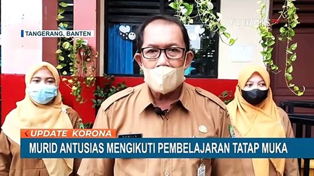Dijalani dengan Prokes Ketat, Sejumlah Sekolah di Berbagai Daerah Gelar PTM 100 Persen