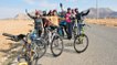 Derikli kadınlardan, ‘Rüzgarı hisset’ bisiklet turu