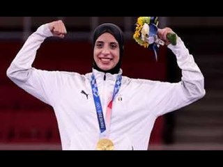 فريال تكتب التاريخ وتحصل على أول ذهبية لمصر في أولمبياد طوكيو