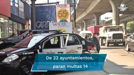 Municipios del Edomex suspenden las multas de  tránsito