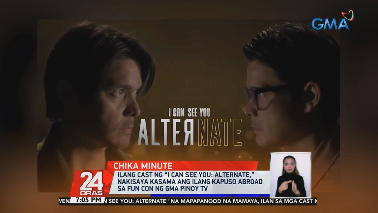 Ilang cast ng 'I Can See You: Alternate,' nakisaya kasama ang ilang Kapuso abroad sa fun con ng GMA Pinoy TV | 24 Oras