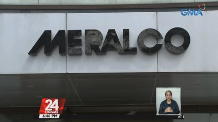 Meralco, may bawas singil na P0.0746/kWh ngayong buwan | 24 Oras