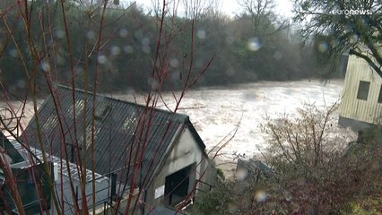 Inondations spectaculaires dans le sud-ouest de la France