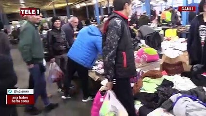 Ucuza alışveriş yapabilmek için gece ikide pazara gidiyorlar