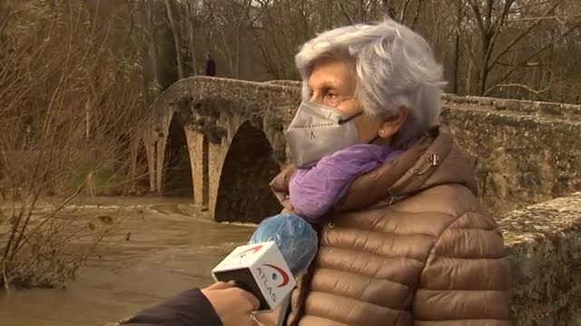 Las crecidas de los ríos provocan inundaciones en Navarra y el País Vasco