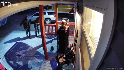 Strangers Take Kid's Shoes