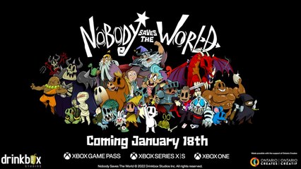 Nobody Saves the World - Launch Date Reveal