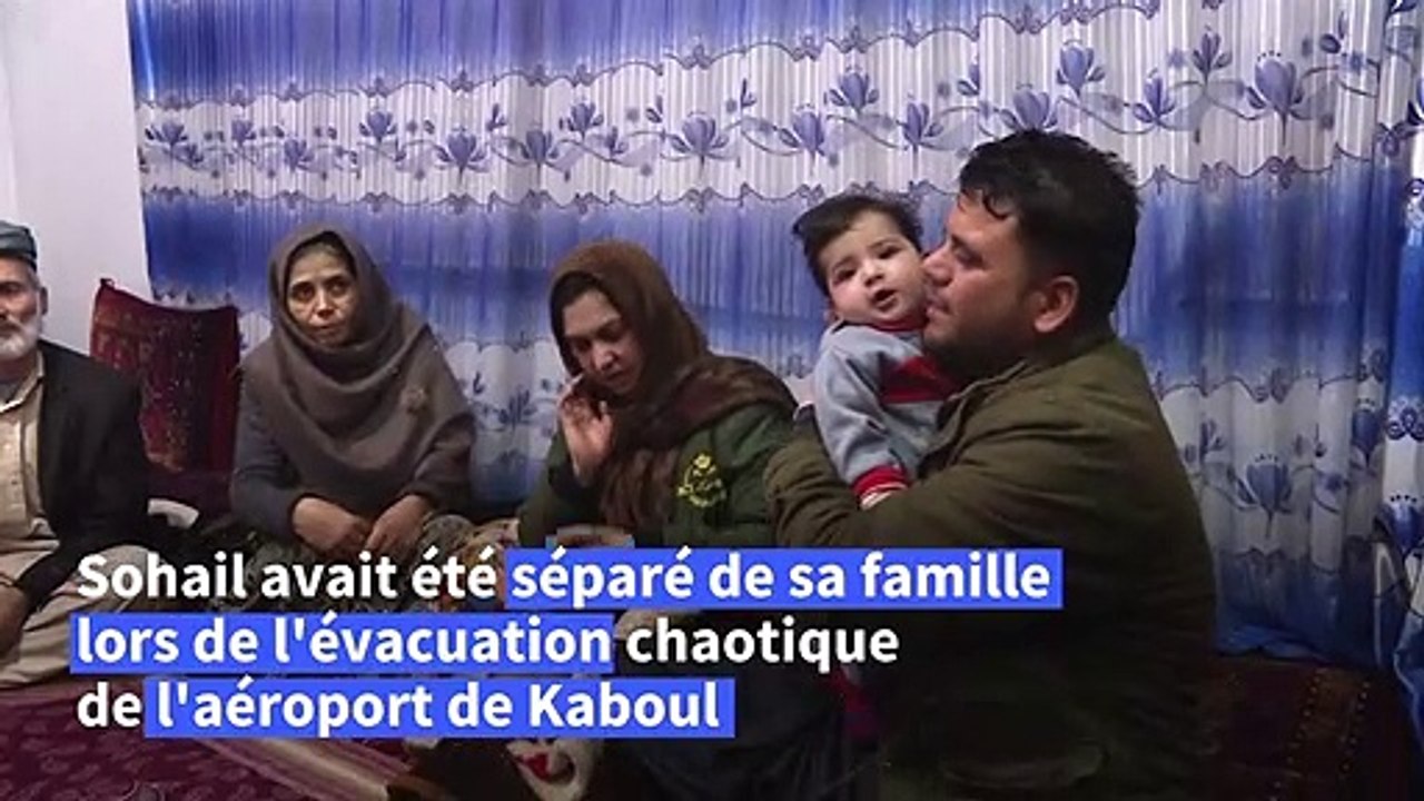 Disparu dans le chaos de l'aéroport de Kaboul, un bébé afghan a retrouvé sa famille
