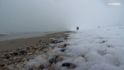 Maltempo adriatico, Rimini sotto la neve