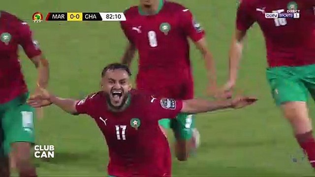 Maroc 1-0 Ghana, CAN , résumé du match
