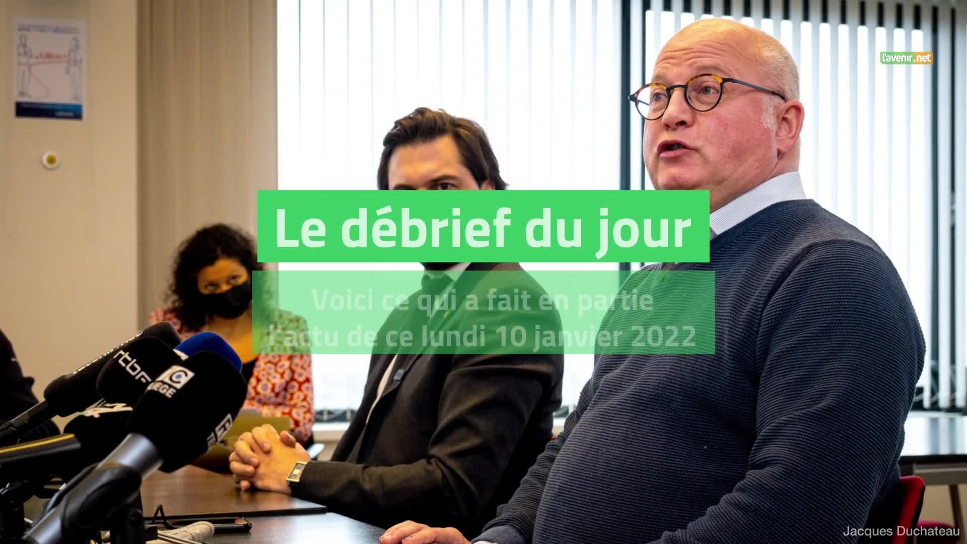 Débrief du jour 10 janvier 2022