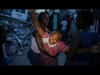 مشاهد مفزعة من زلزال هايتي المدمر