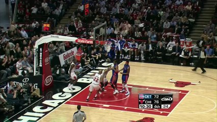 This Day in History: Derrick Rose one-handed alley-oop vs Detroit
