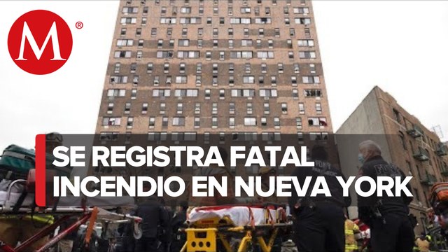 Incendio en edificio de NY habría sido causado por calentador portátil, según bomberos